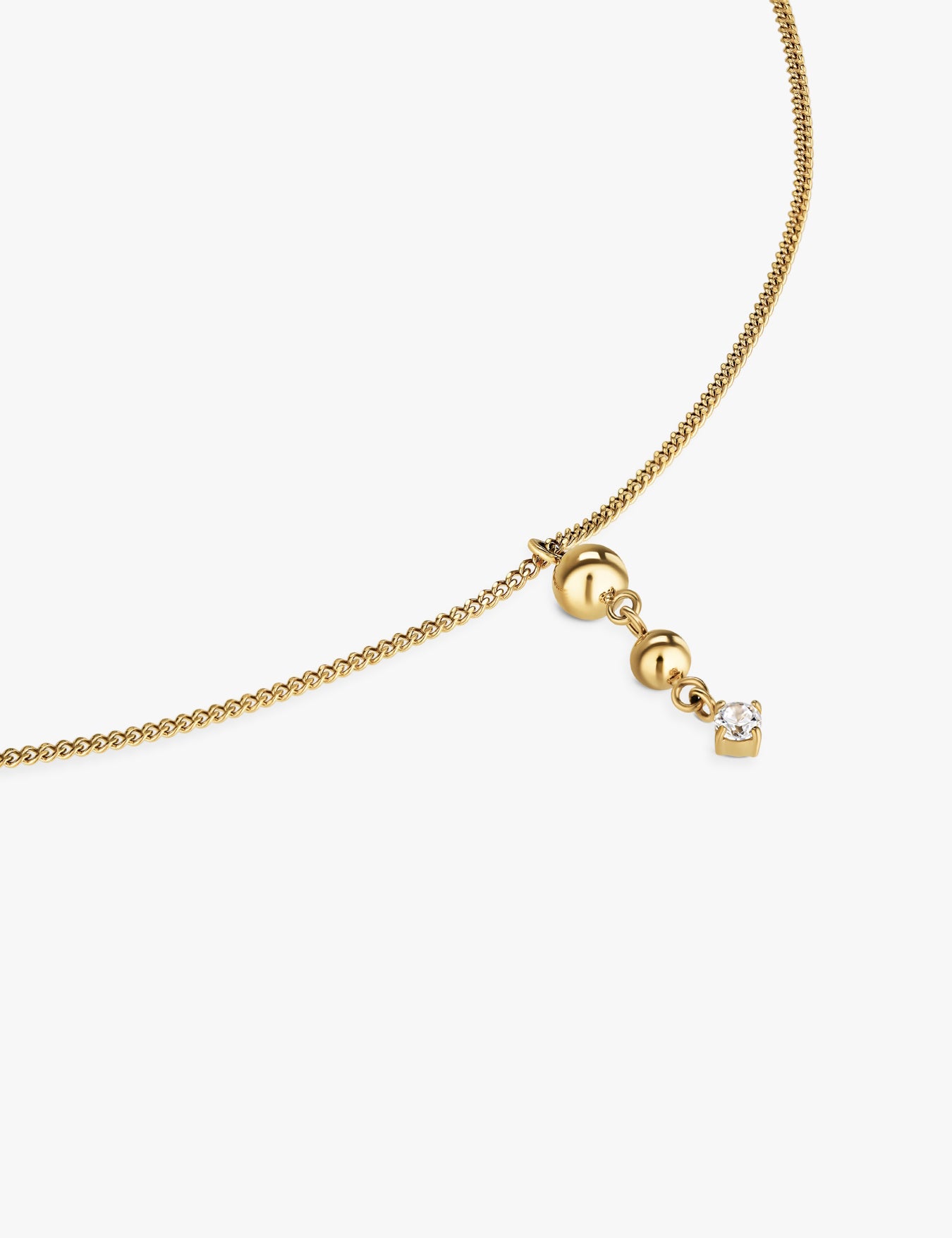 Triple Drop Necklace