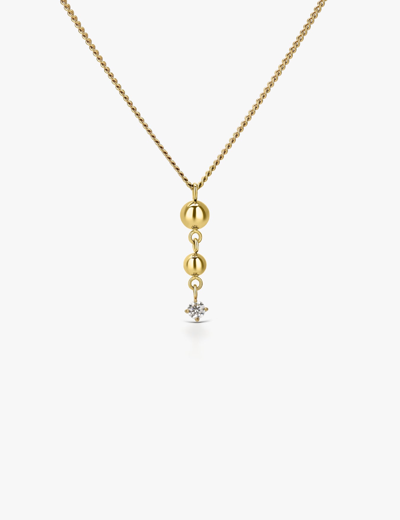 Triple Drop Necklace