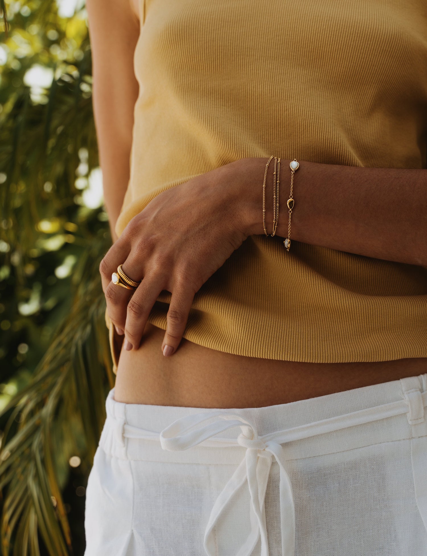 Pulseira Magnolia Branca