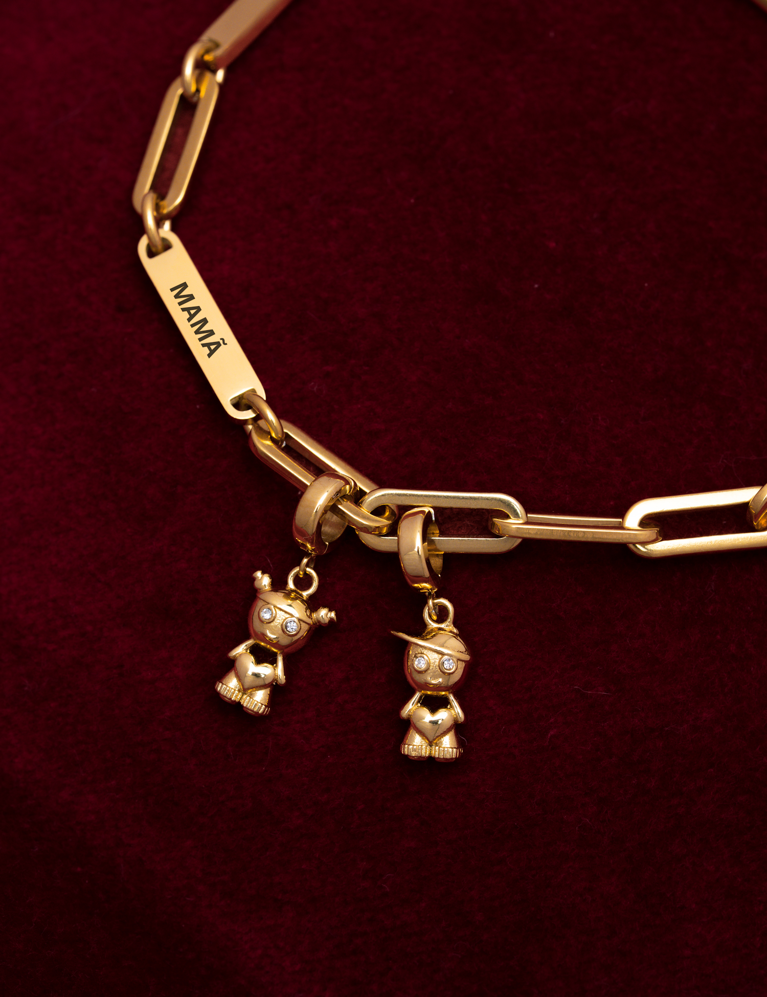 Girl Click Charm
