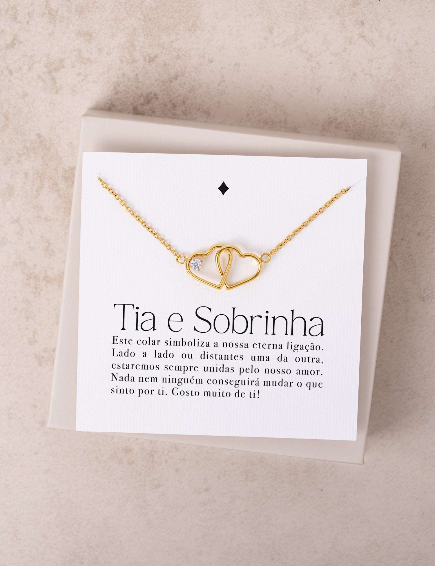 Tia - Colar Com Mensagem
