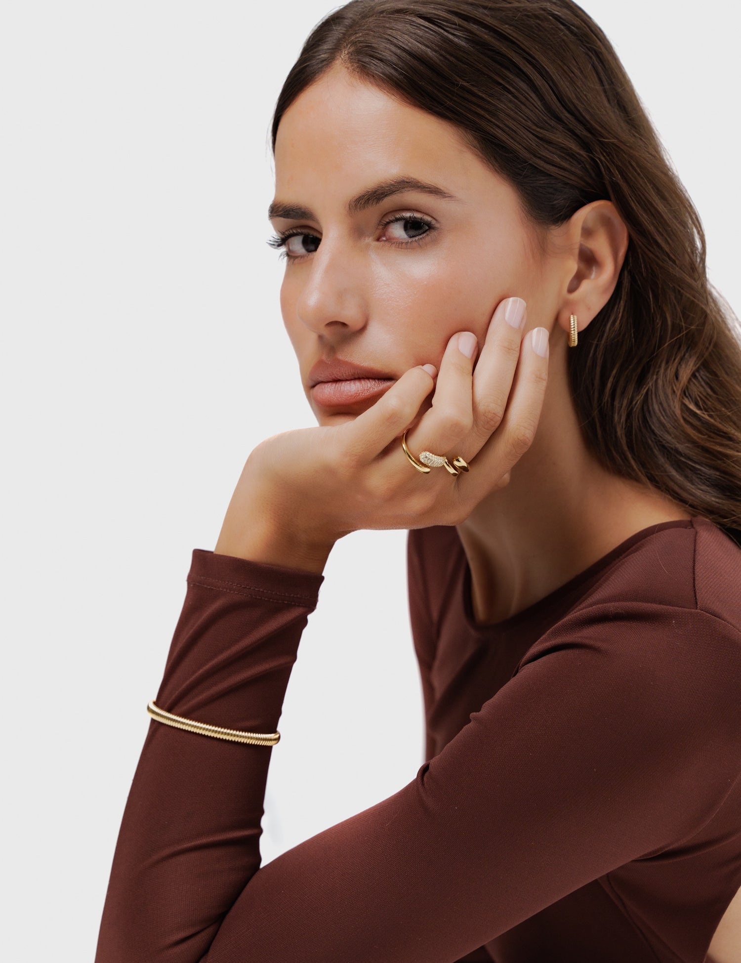 Anel Josephine Pavé