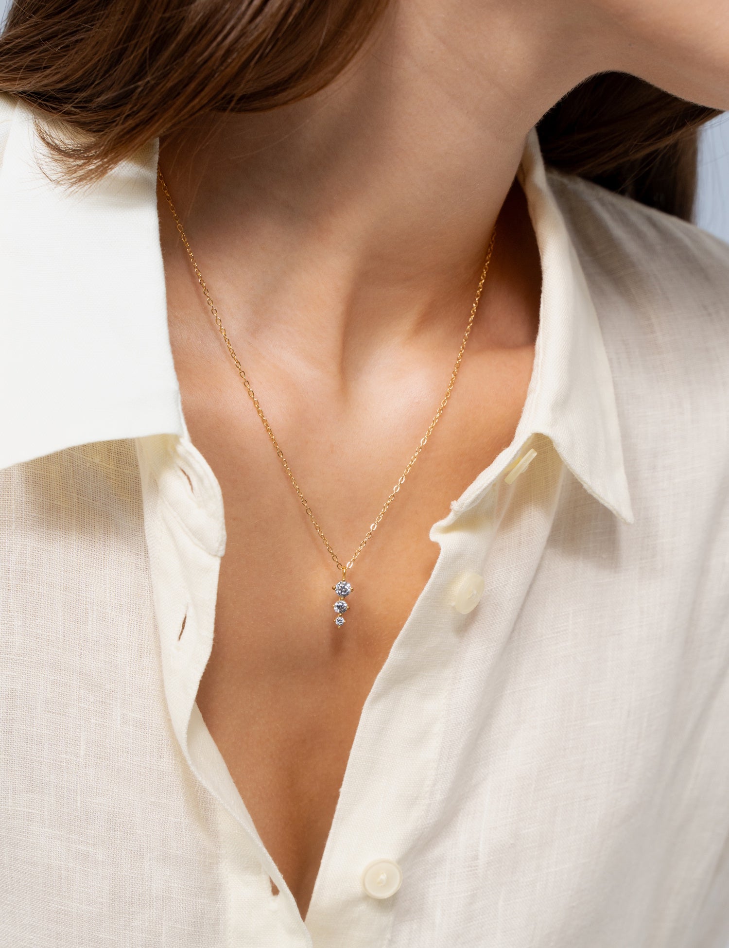 Triple Light Necklace