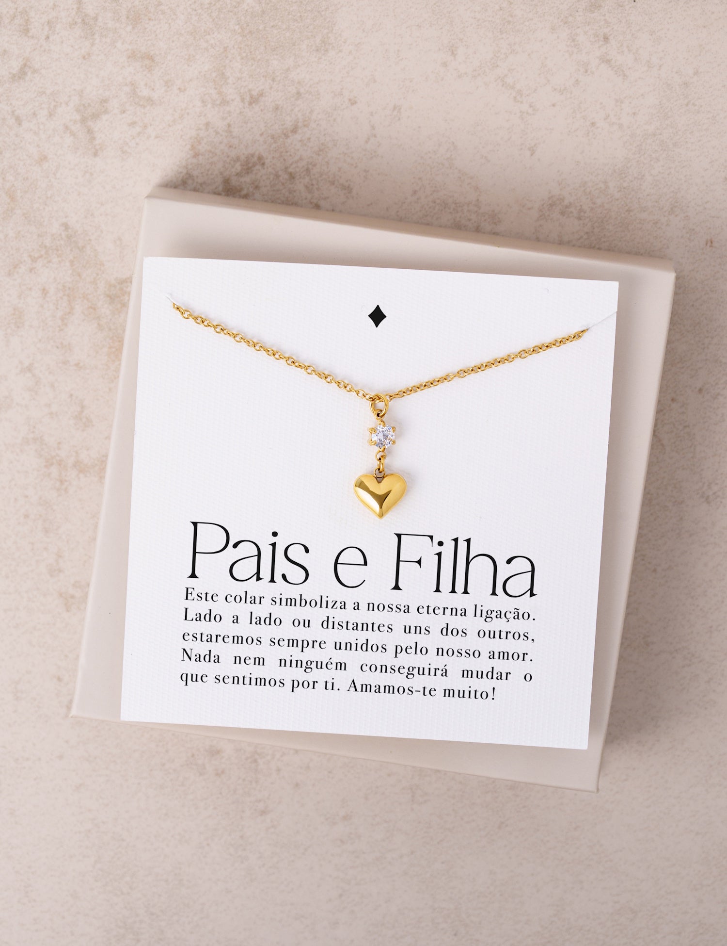 Daughter - Message Necklace