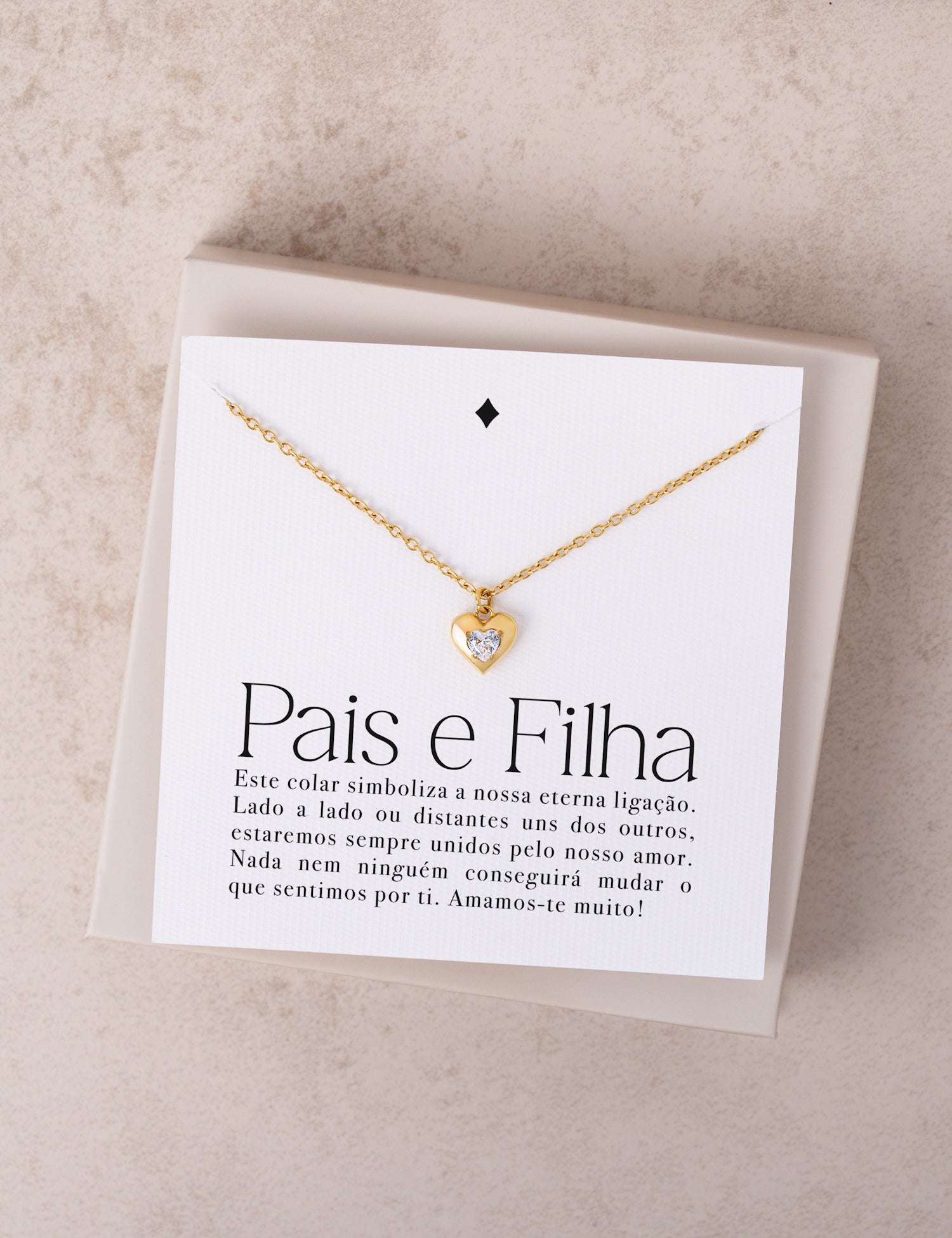 Daughter - Message Necklace
