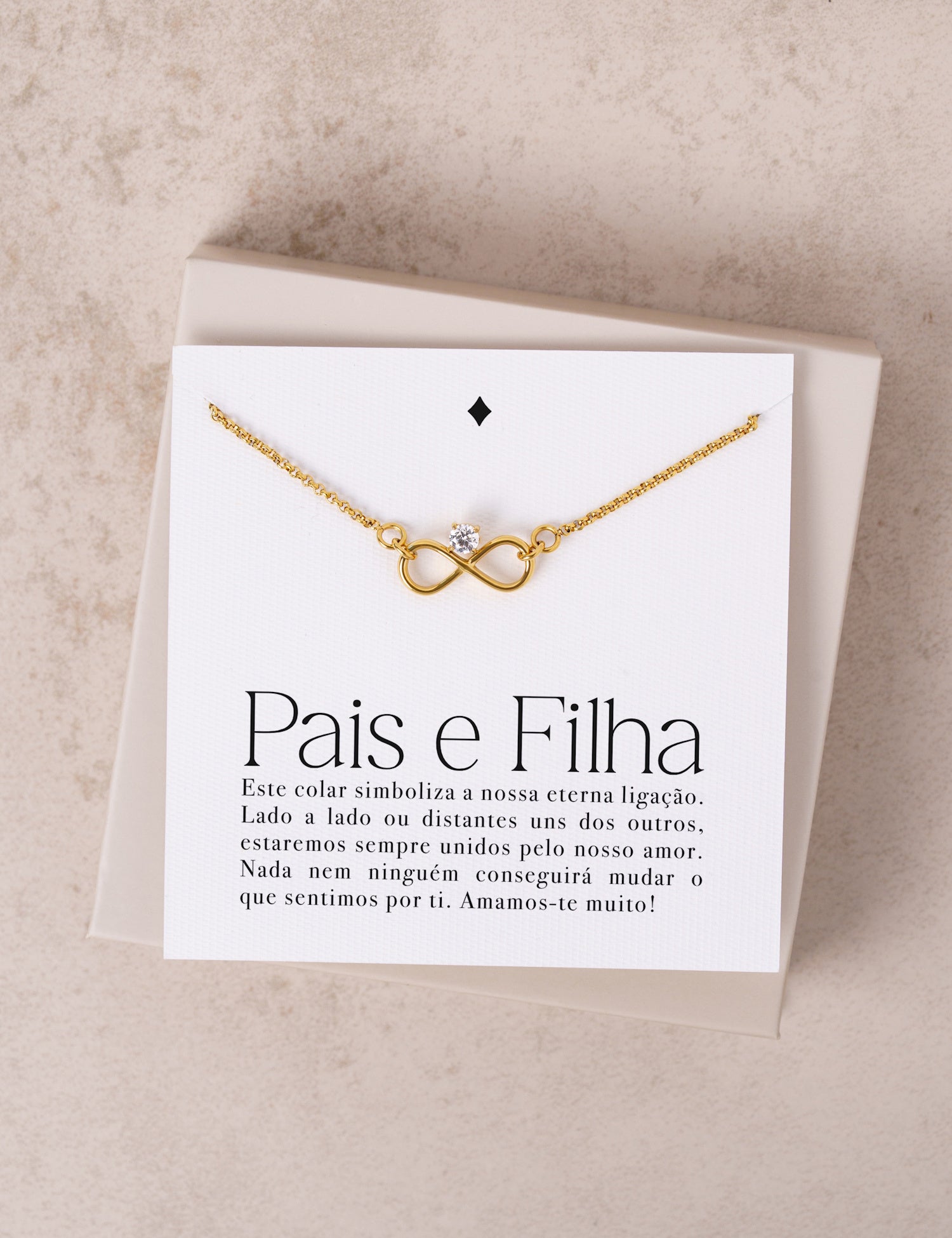 Daughter - Message Necklace