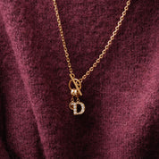 Click Charm Letra Pavé