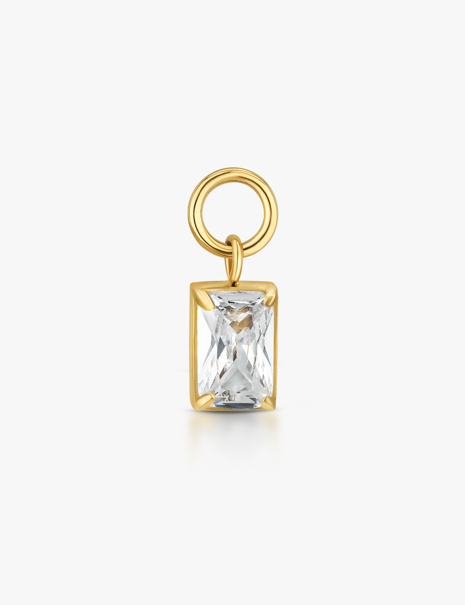 Hoop Charm Crystal