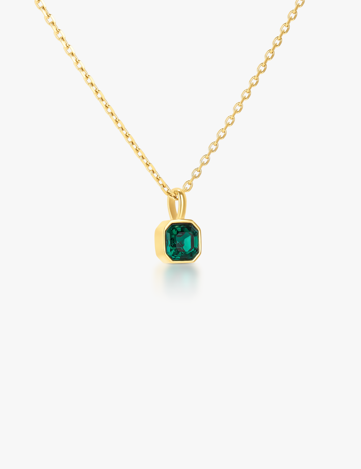 Colar Square Crystal