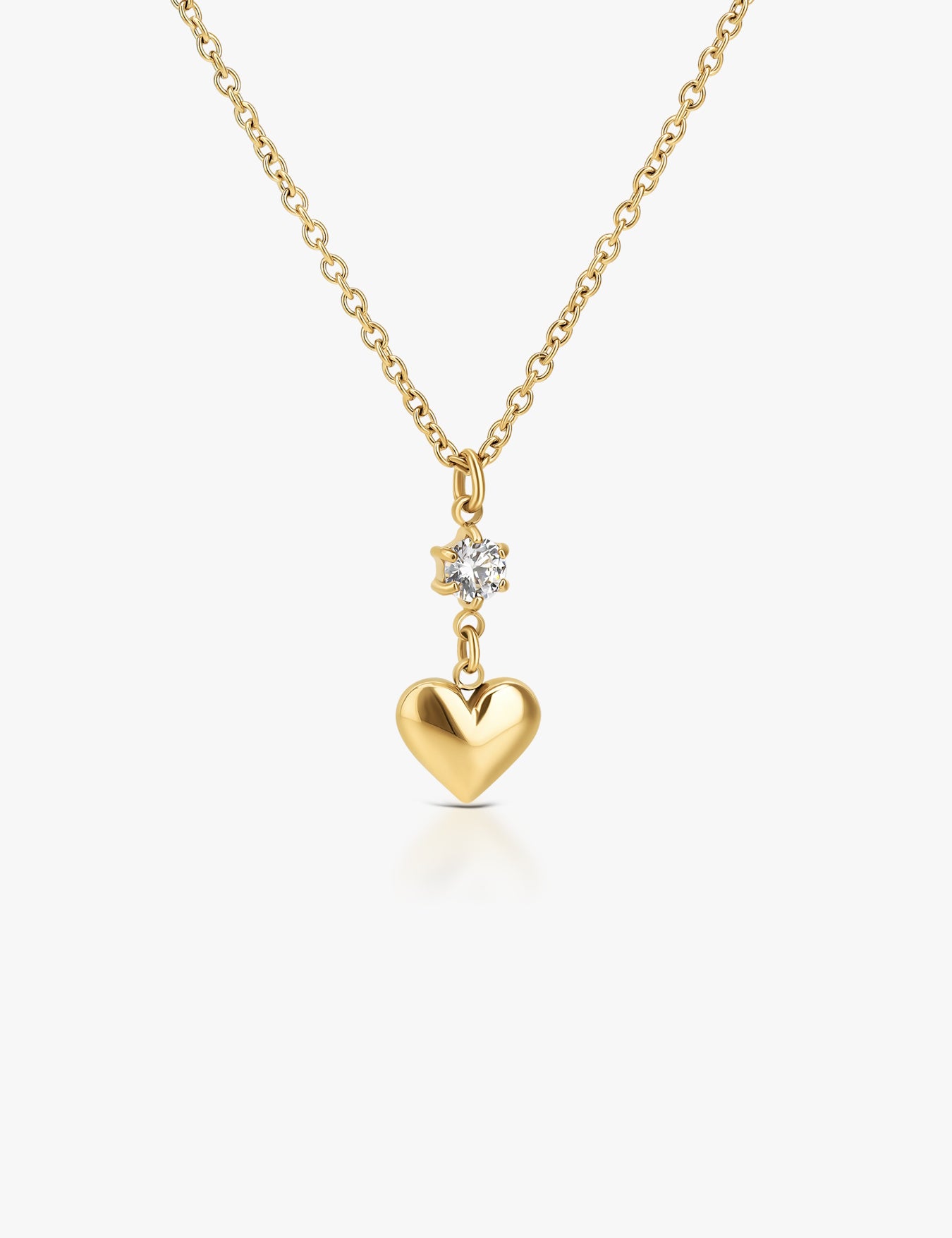 Heart Drop Necklace