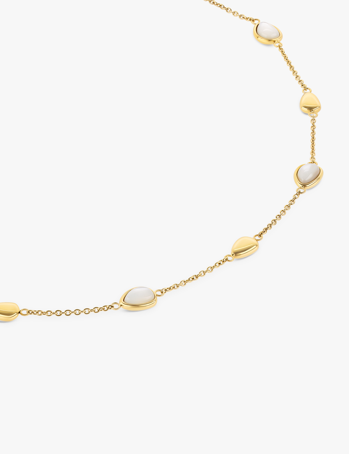 Magnolia White Necklace