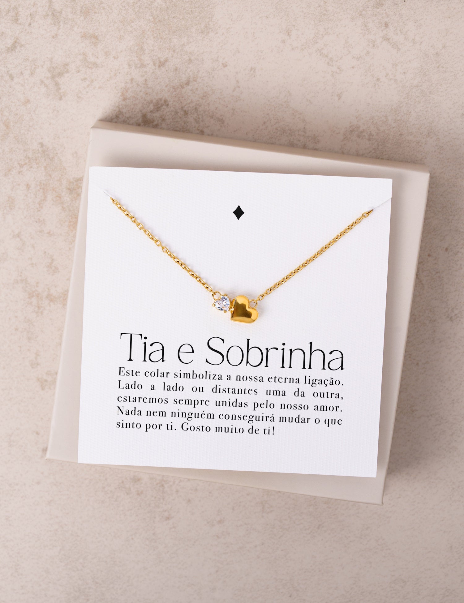 Tia - Colar Com Mensagem