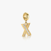 Click Charm Letra Pavé