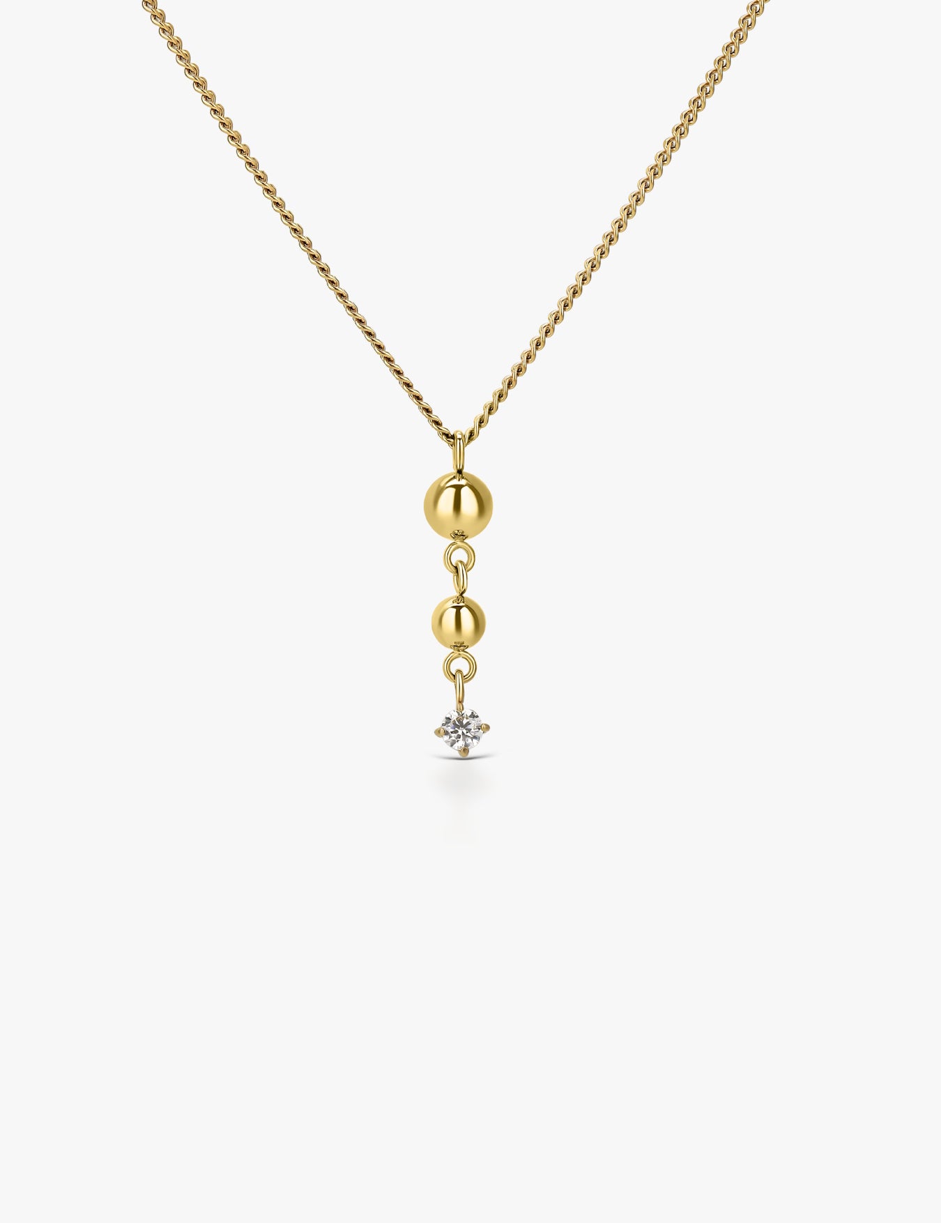 Triple Drop Necklace