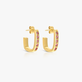 Pendientes de cristal