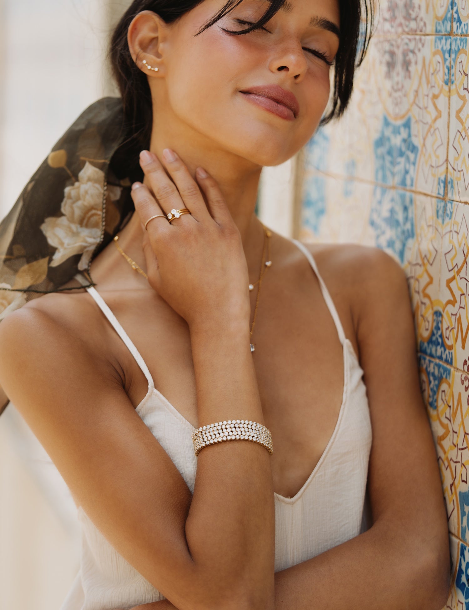 Ava Tennis Bracelet
