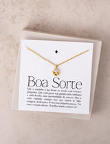 Boa Sorte - Colar Com Mensagem