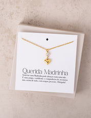 Madrinha - Colar com Mensagem