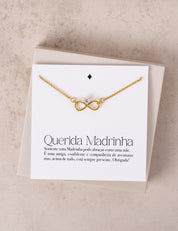 Madrinha - Colar com Mensagem