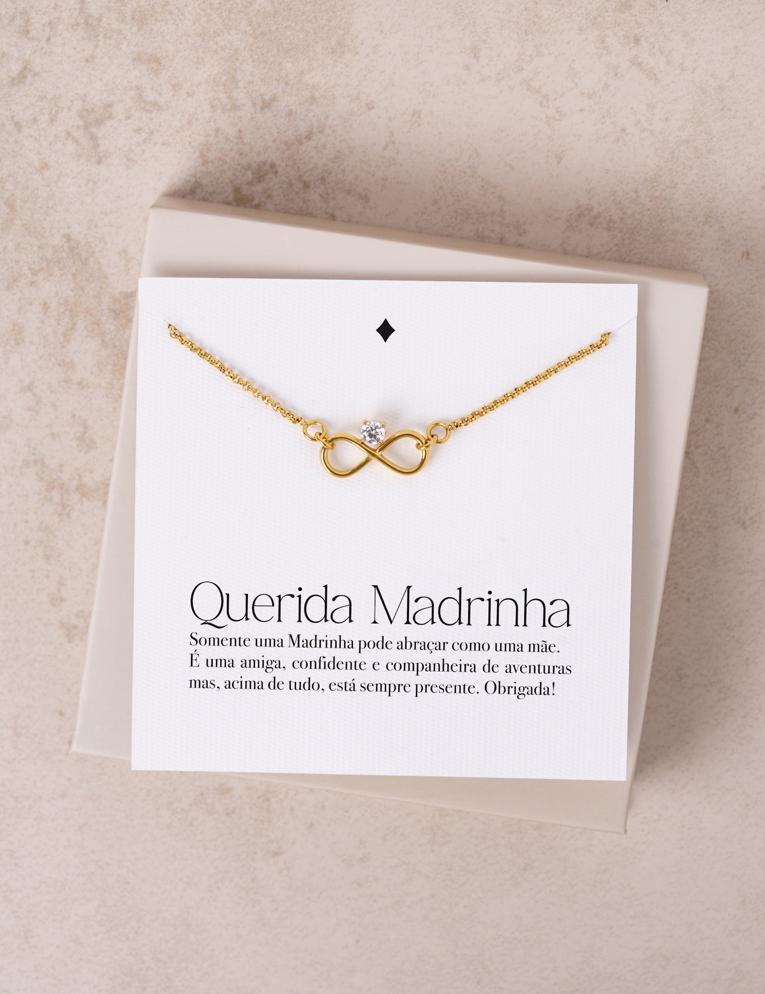 Madrinha - Colar Com Mensagem