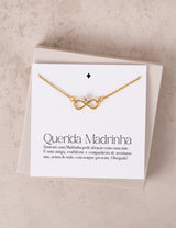 Madrinha - Colar com Mensagem