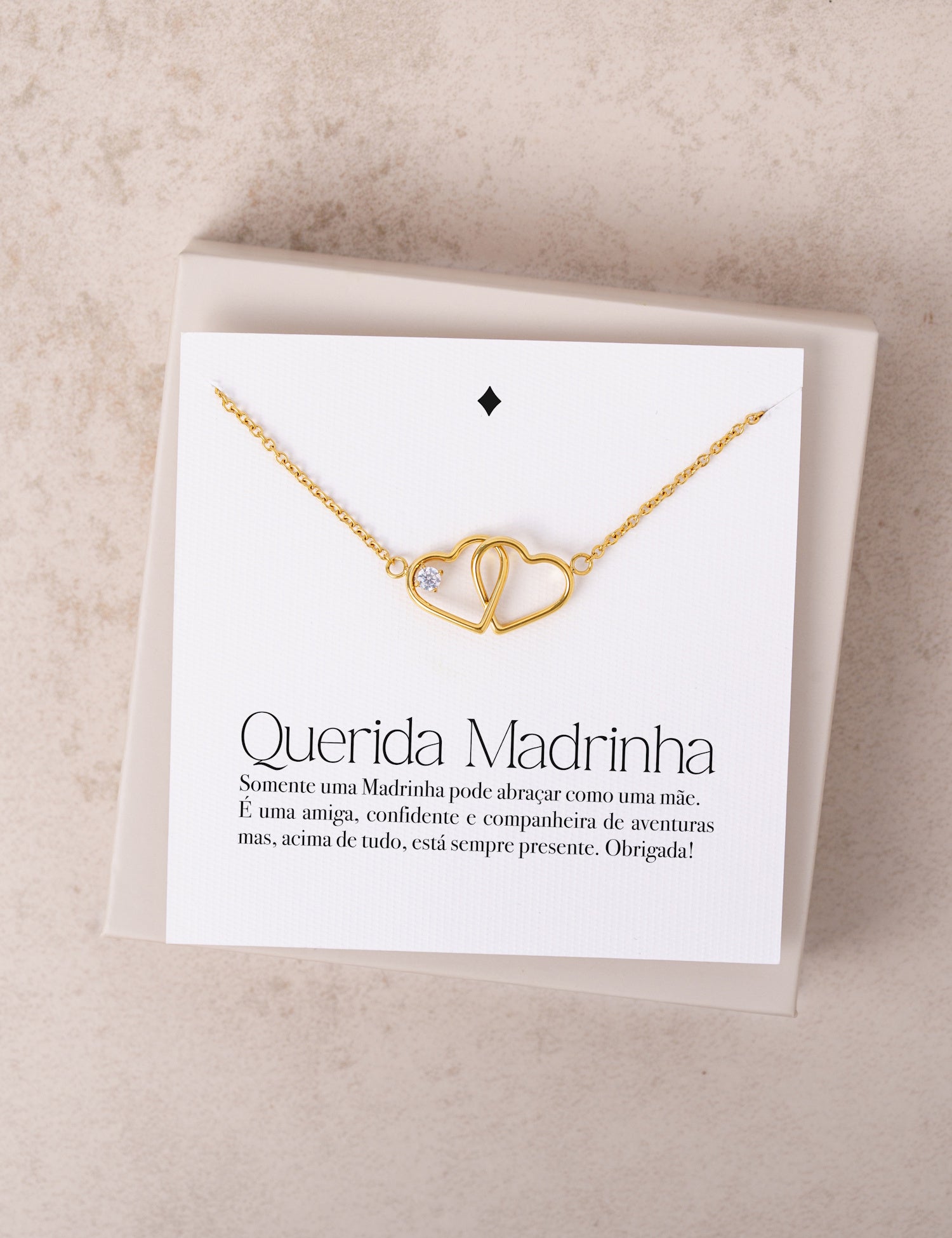 Madrinha - Colar com Mensagem