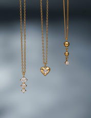 Triple Drop Necklace