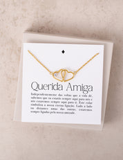 Amiga - Collar Con Mensaje