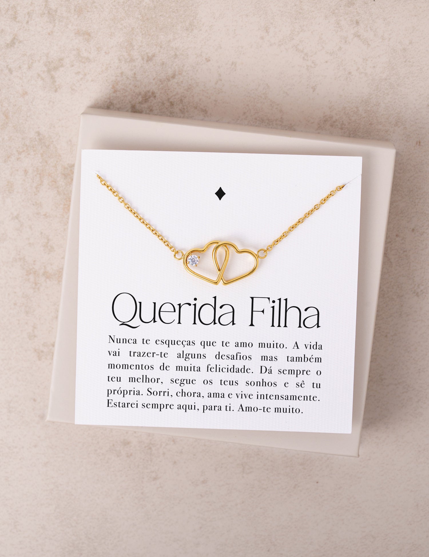 Daughter - Message Necklace