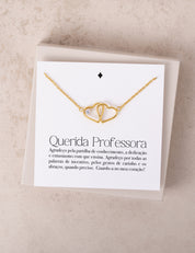 Profesora - Collar Con Mensaje