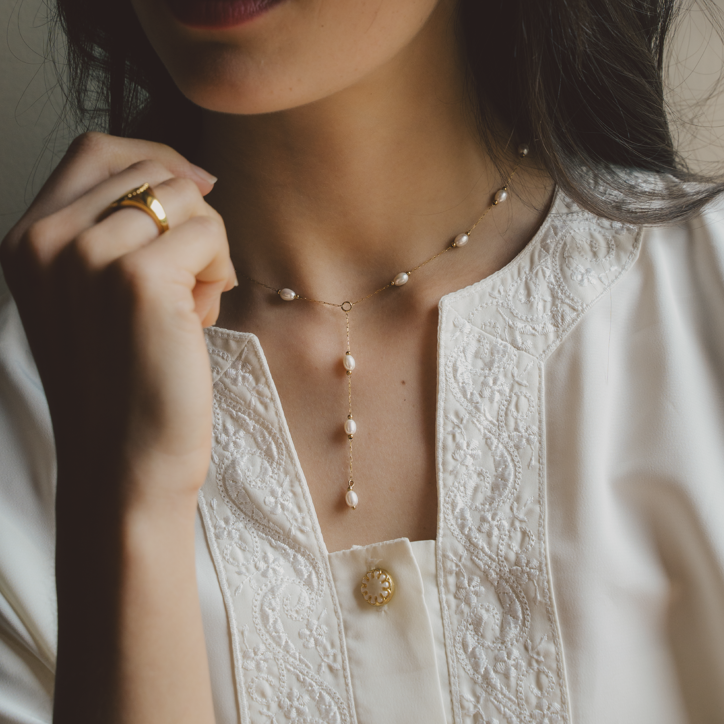 Serena Vertical Necklace