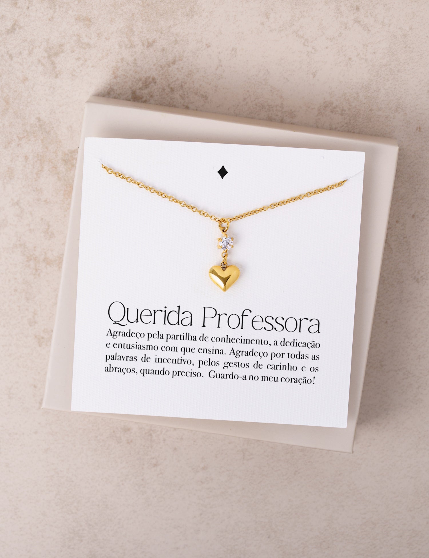 Profesora - Collar Con Mensaje