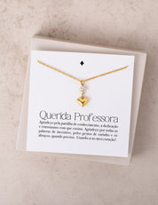 Profesora - Collar Con Mensaje