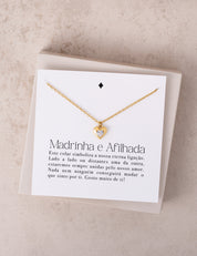 Madrinha - Colar com Mensagem