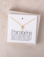 Felicidades - Collar con Mensaje