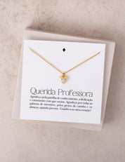 Profesora - Collar Con Mensaje