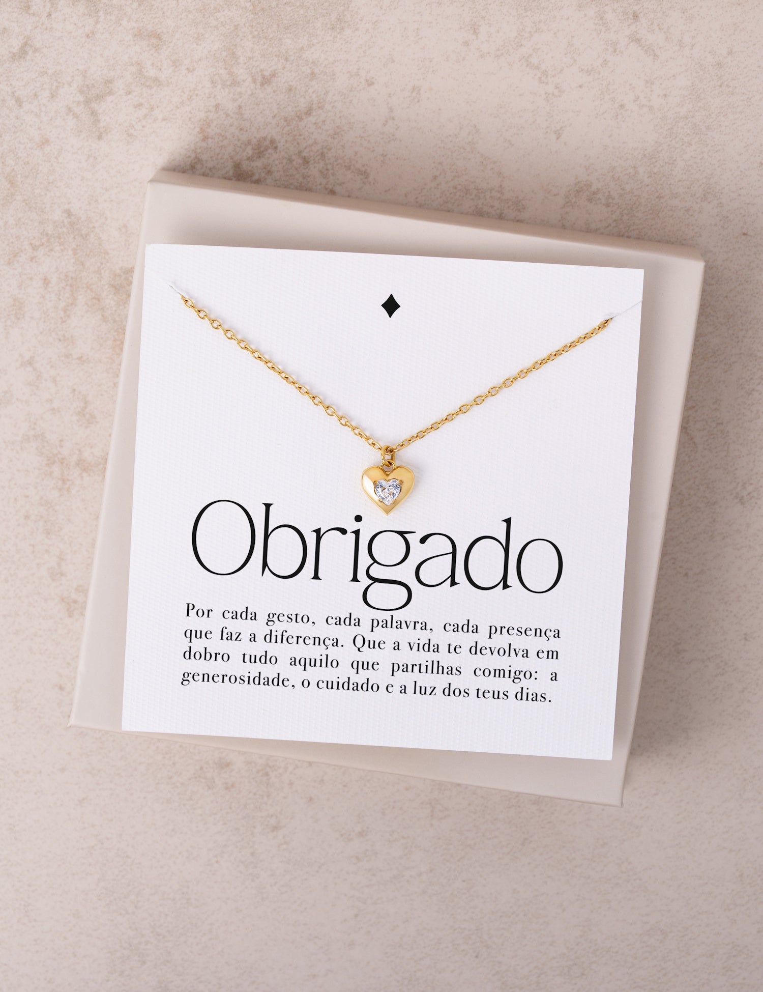 Gracias - Collar con mensaje