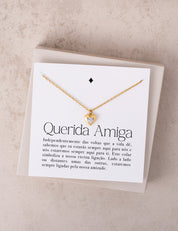 Amiga - Collar Con Mensaje