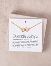 Amiga - Collar Con Mensaje