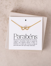 Felicidades - Collar con Mensaje