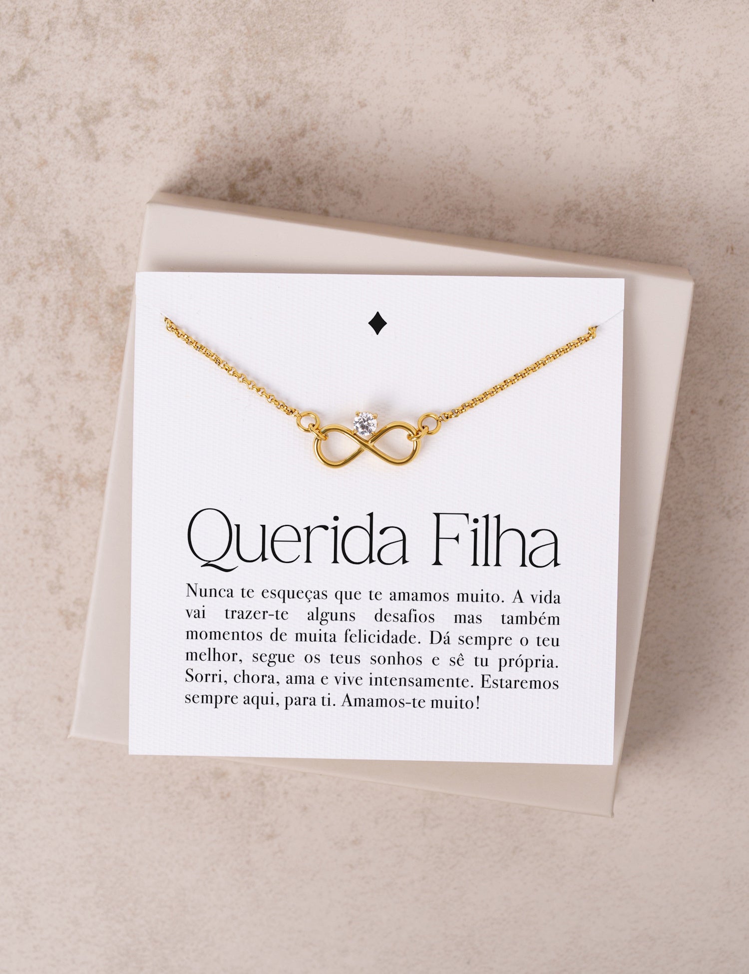 Daughter - Message Necklace