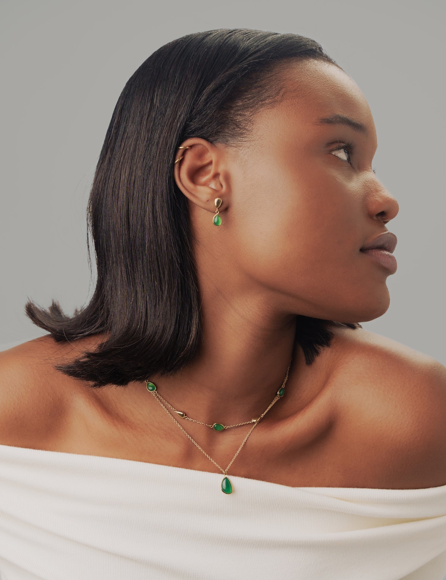 Green Magnolia Pendant