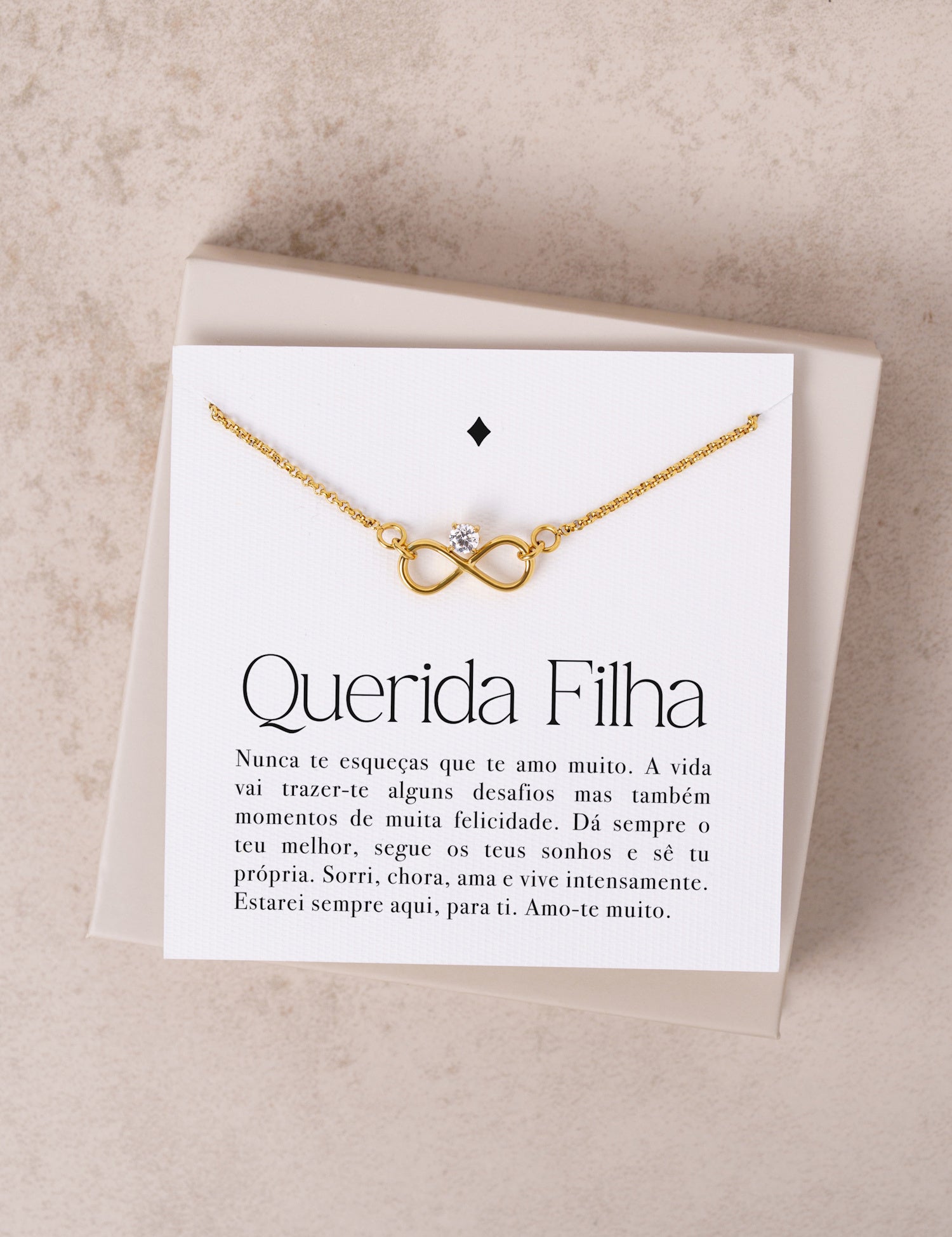 Filha - Colar com Mensagem