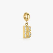 Click Charm Letra Pavé