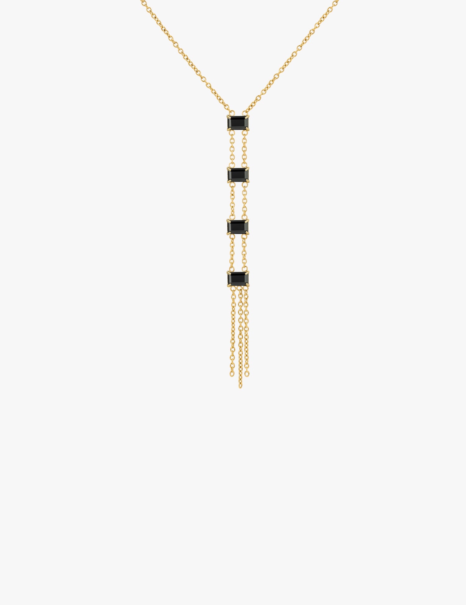 Vertical Crystal necklace