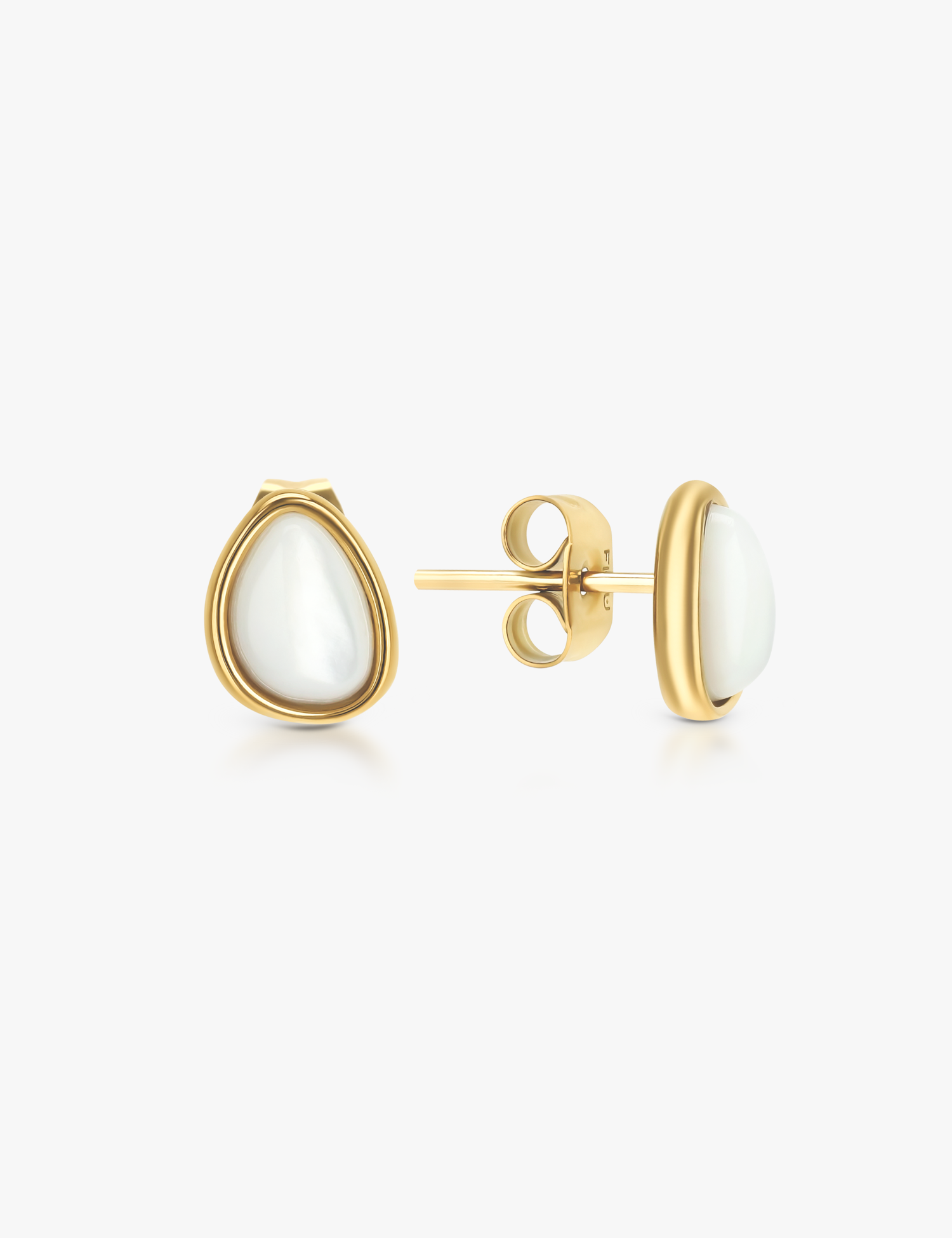 White Magnolia Earrings