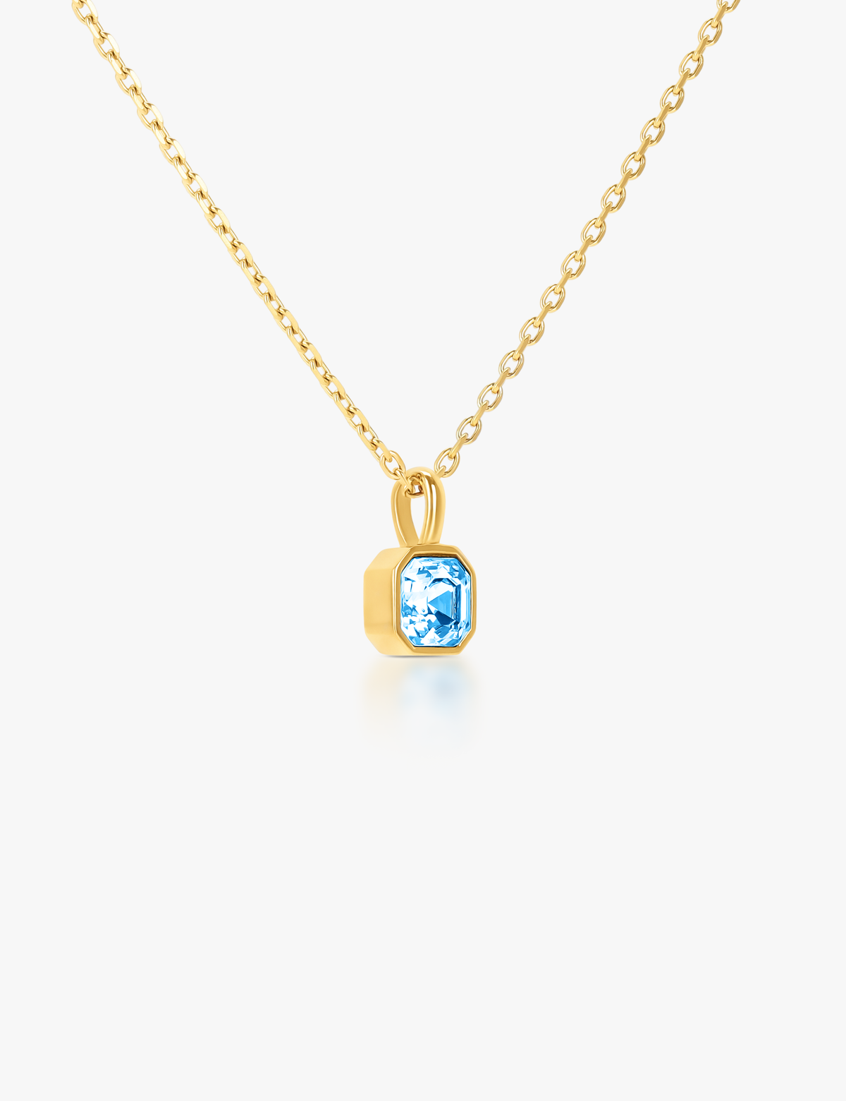 Colar Square Crystal