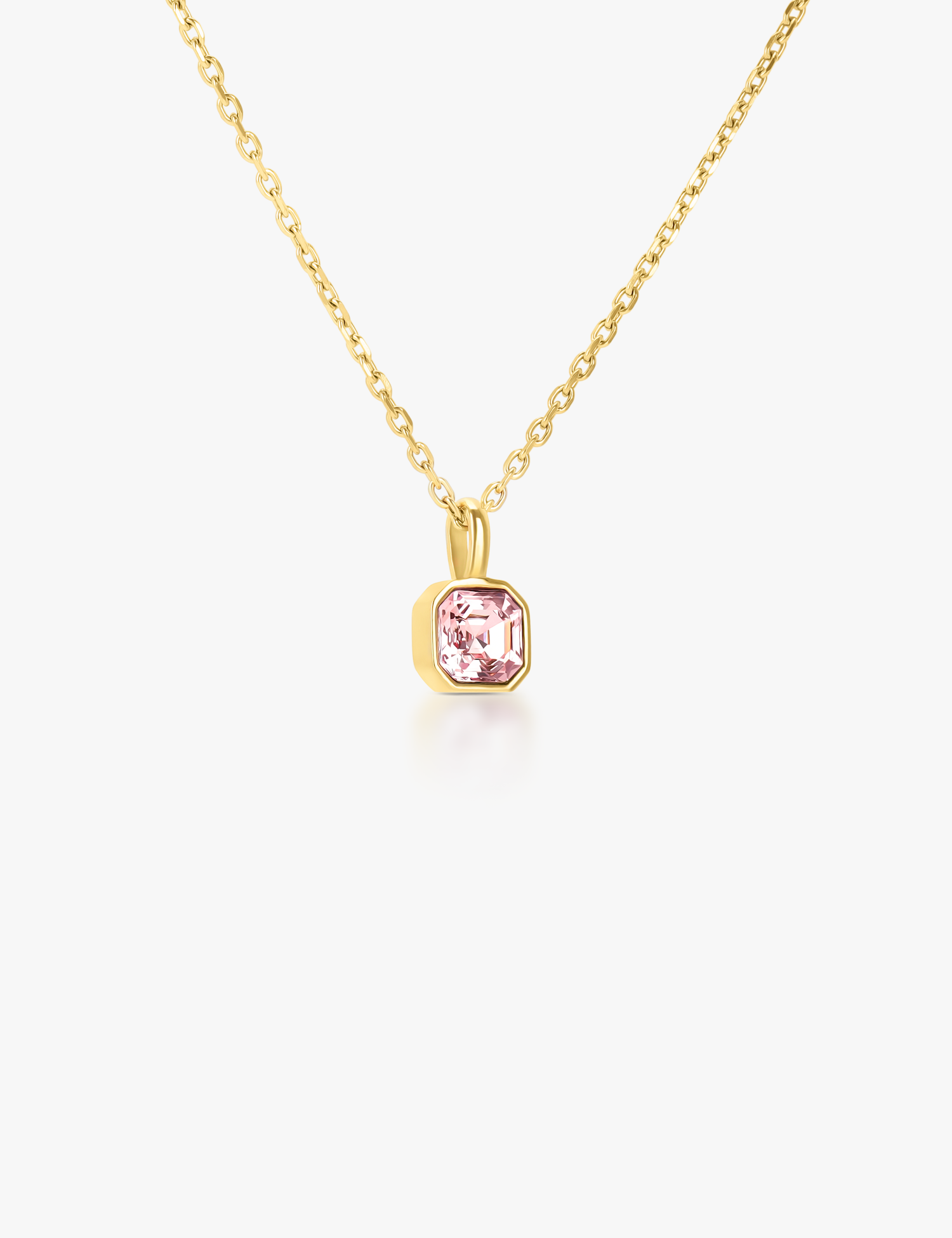 Colar Square Crystal