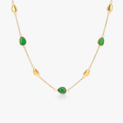 Colar Magnolia Verde