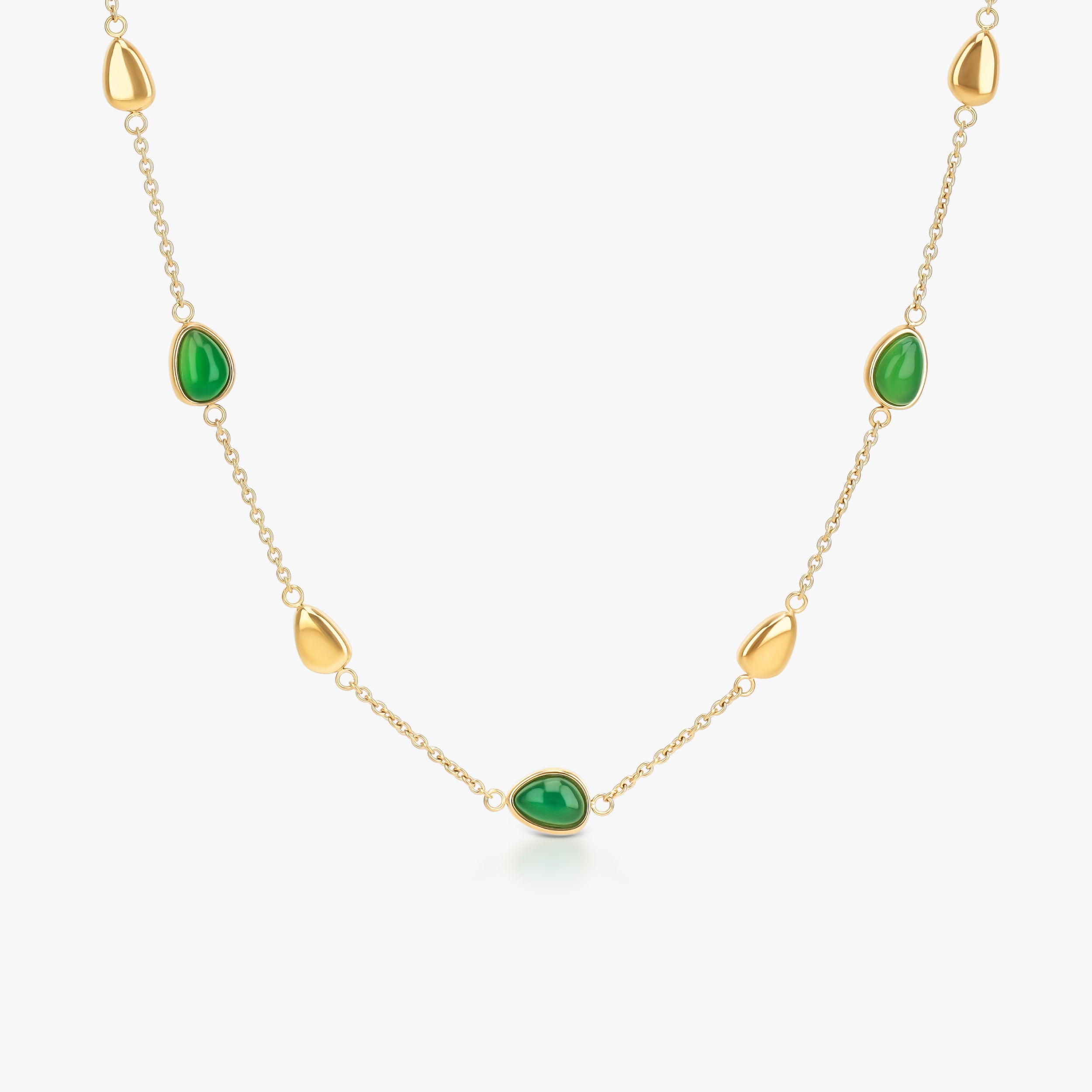 Colar Magnolia Verde